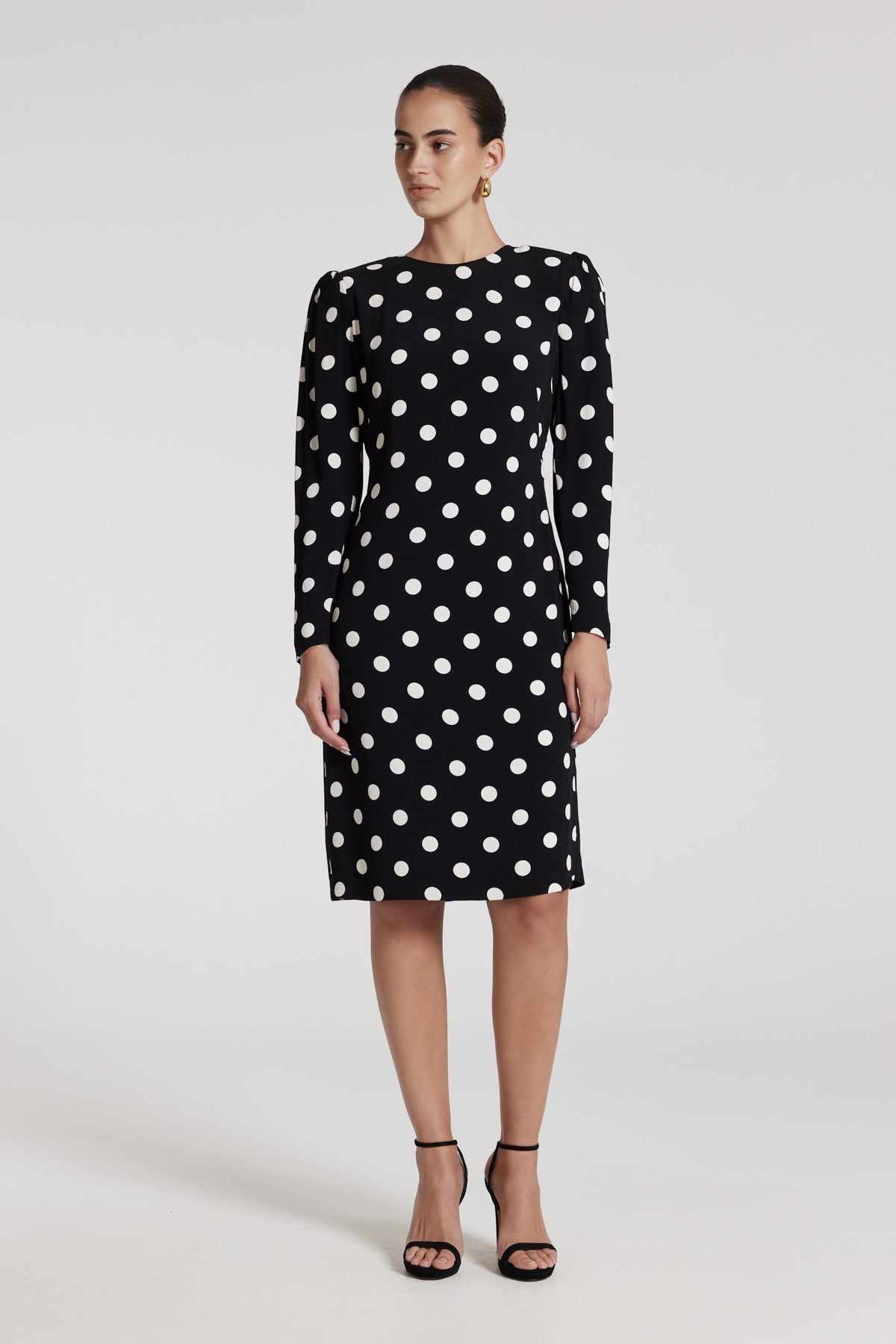 Karolina Dress Black/White Perri Cutten
