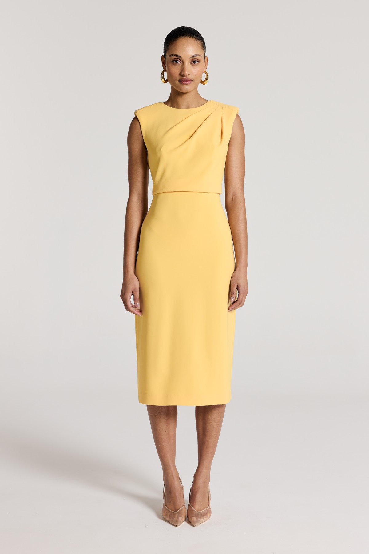 Ramona Dress Yellow Perri Cutten