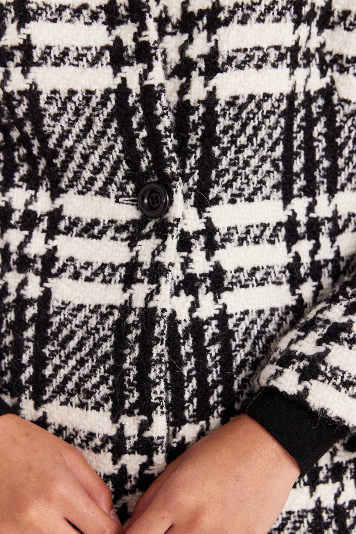 Madison Coat - Black/Check-Perri Cutten