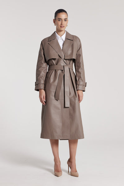 Scout Leather Trench - Donkey-Perri Cutten
