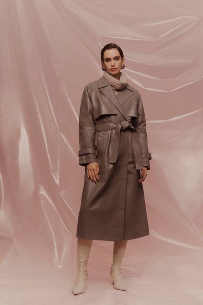 Scout Leather Trench - Donkey-Perri Cutten