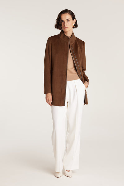 Antibes Coat - Nutmeg-Perri Cutten
