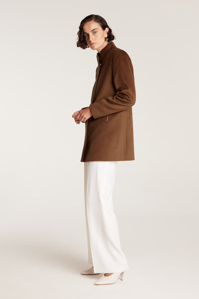 Antibes Coat - Nutmeg-Perri Cutten