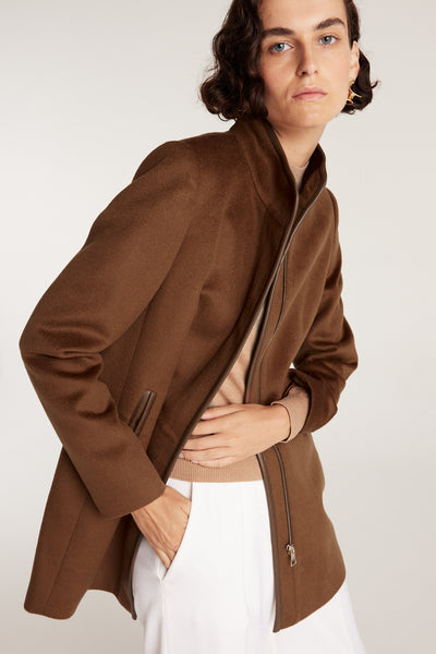 Antibes Coat - Nutmeg-Perri Cutten