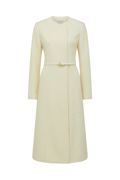 Paloma Coat - Winter White-Perri Cutten