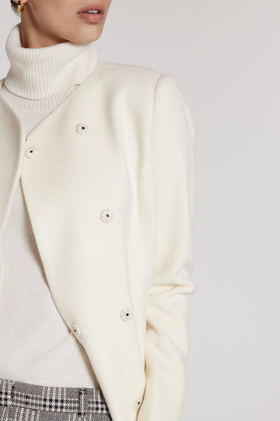 Paloma Coat - Winter White-Perri Cutten