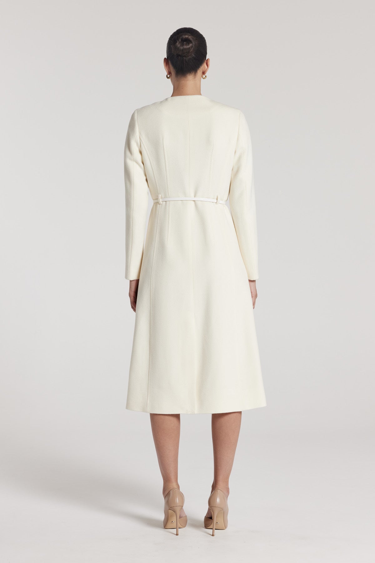 Paloma Coat - Winter White-Perri Cutten