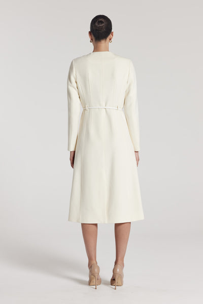 Paloma Coat - Winter White-Perri Cutten
