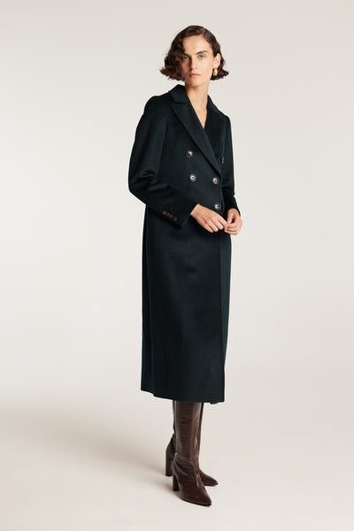 Tailored Coat - Green-Perri Cutten