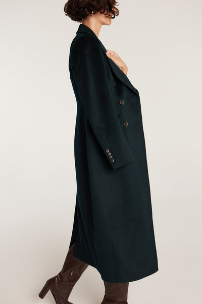 Tailored Coat - Green-Perri Cutten