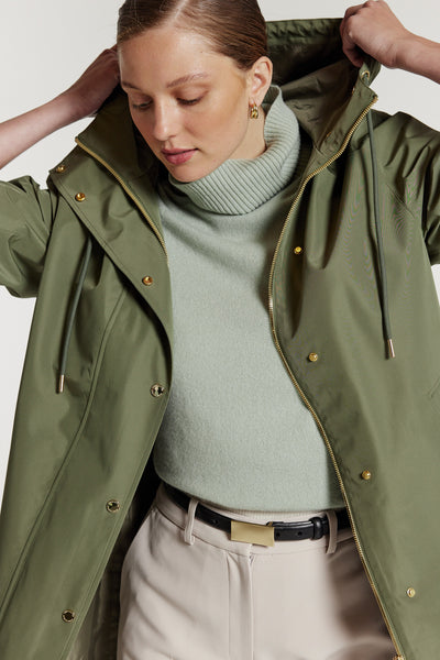 Highlands Raincoat - Moss-Perri Cutten