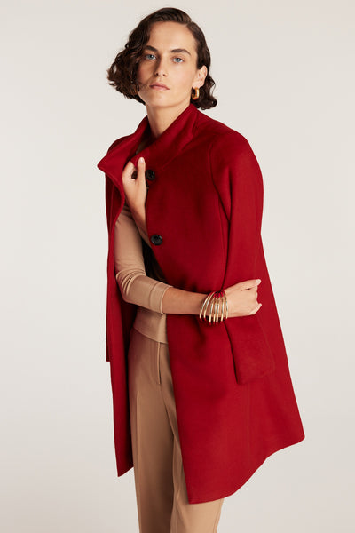 Rosa Coat - Red-Perri Cutten