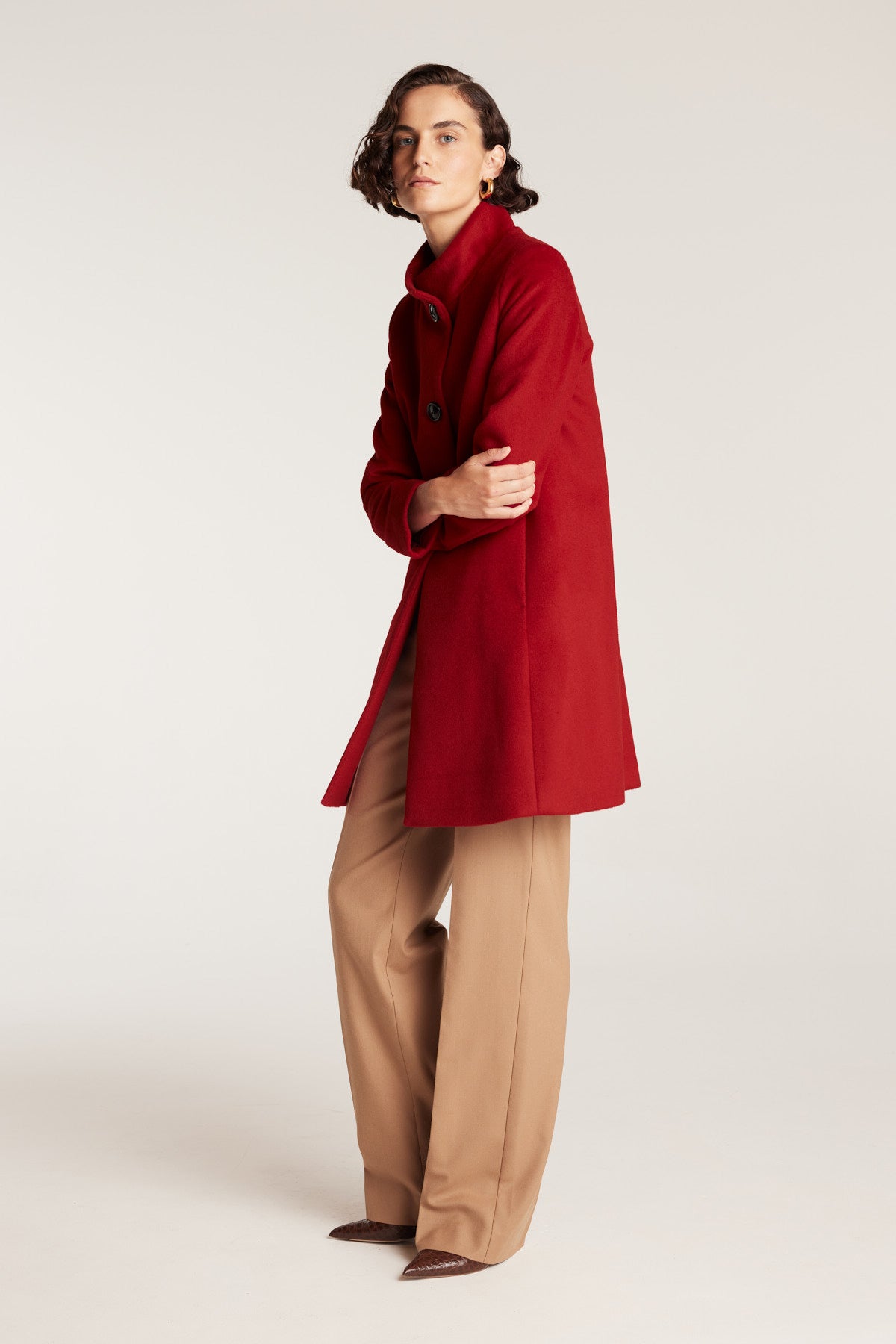 Rosa Coat - Red-Perri Cutten