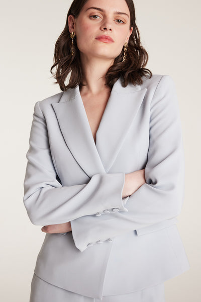 Genoa Jacket - Powder Blue-Perri Cutten