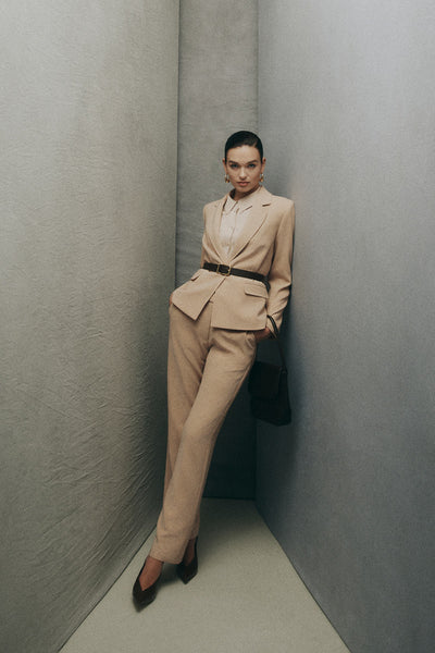 Ondine Jacket - Soft Gold-Perri Cutten