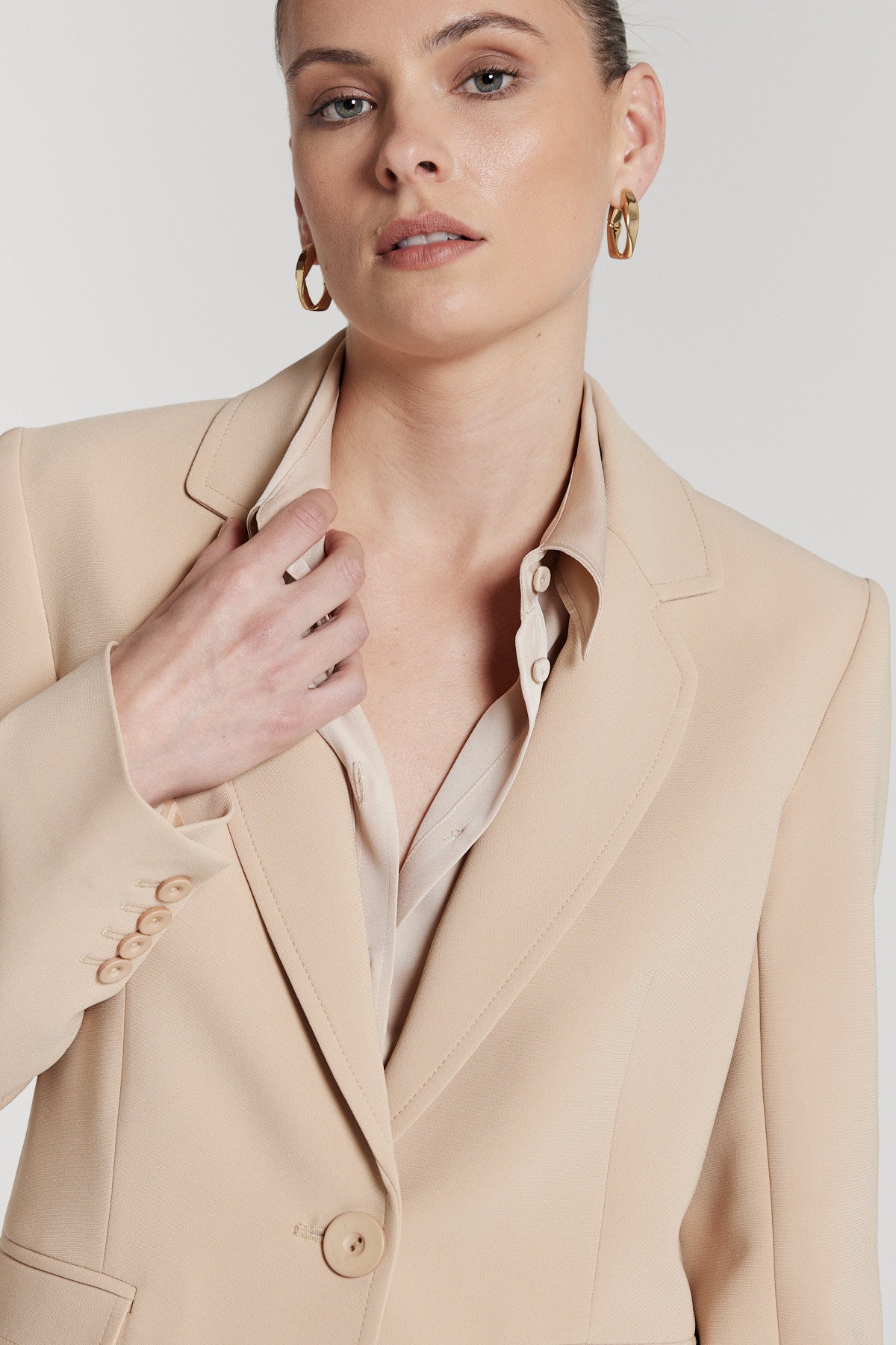 Ondine Jacket - Soft Gold-Perri Cutten