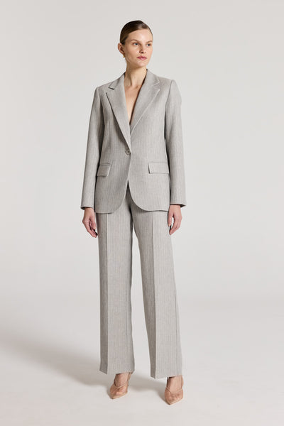 Carla Jacket - Parchment/Silver-Perri Cutten