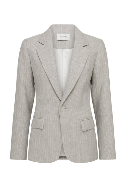 Carla Jacket - Parchment/Silver-Perri Cutten