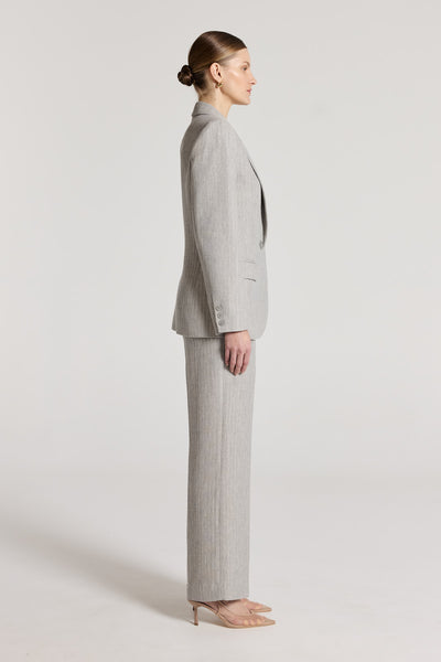 Carla Jacket - Parchment/Silver-Perri Cutten