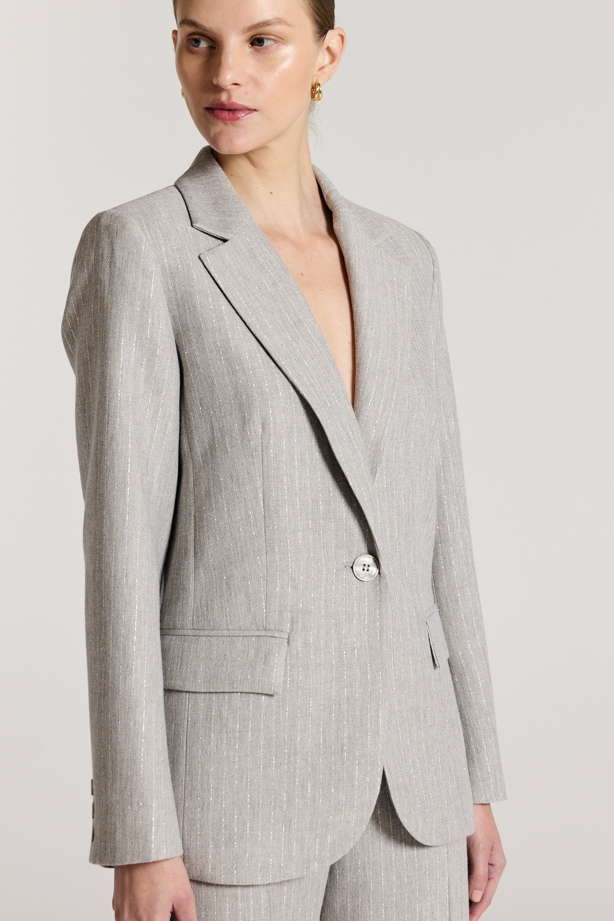 Carla Jacket - Parchment/Silver-Perri Cutten
