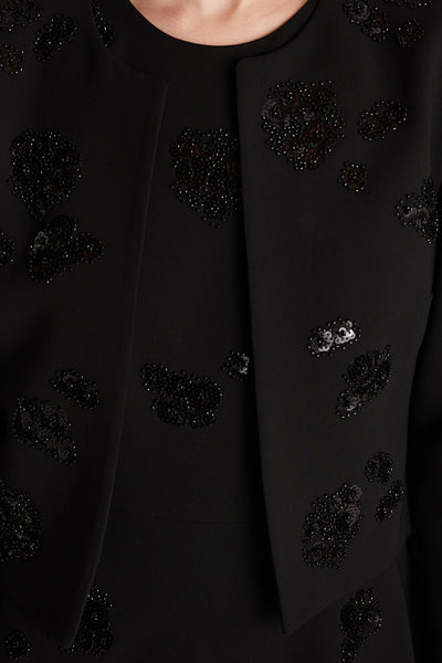 Embellished Jacket - Black-Perri Cutten