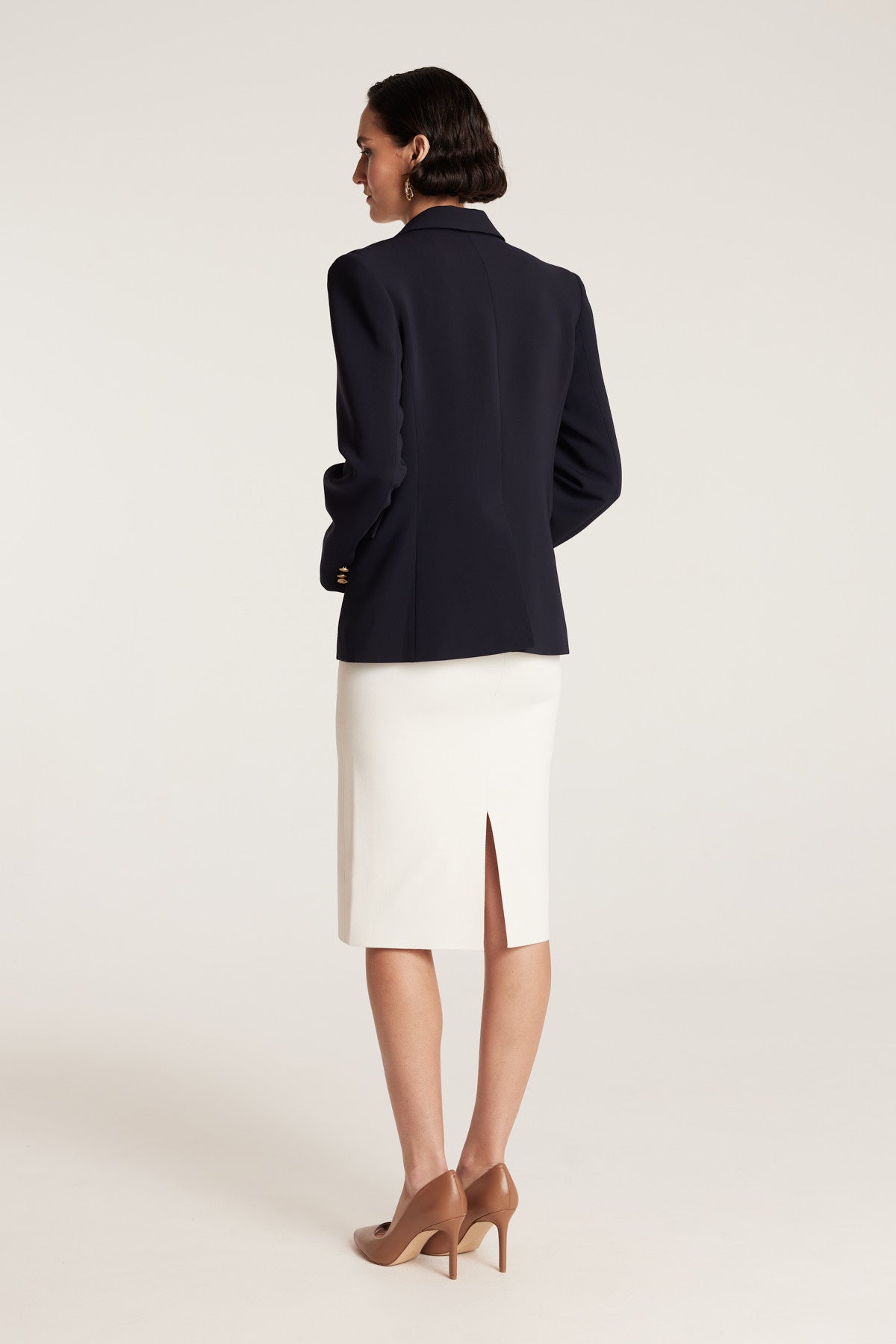 Modern Suit Jacket - Navy-Perri Cutten