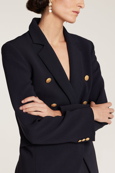 Modern Suit Jacket - Navy-Perri Cutten