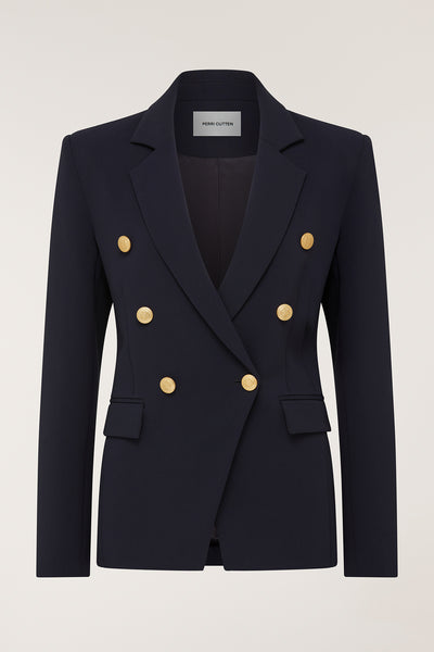 Modern Suit Jacket - Navy-Perri Cutten