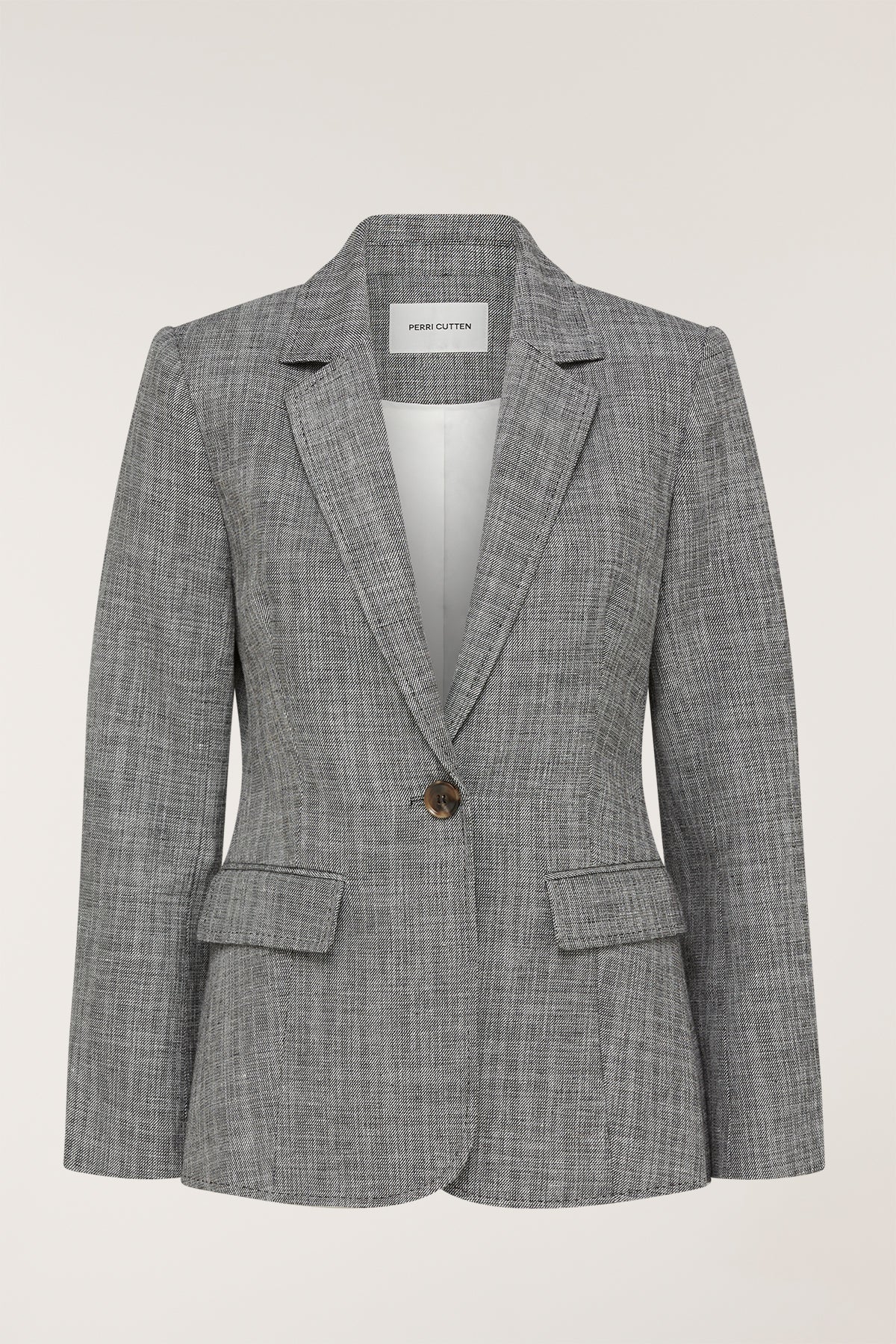 Tuscan Jacket - Black/White-Perri Cutten