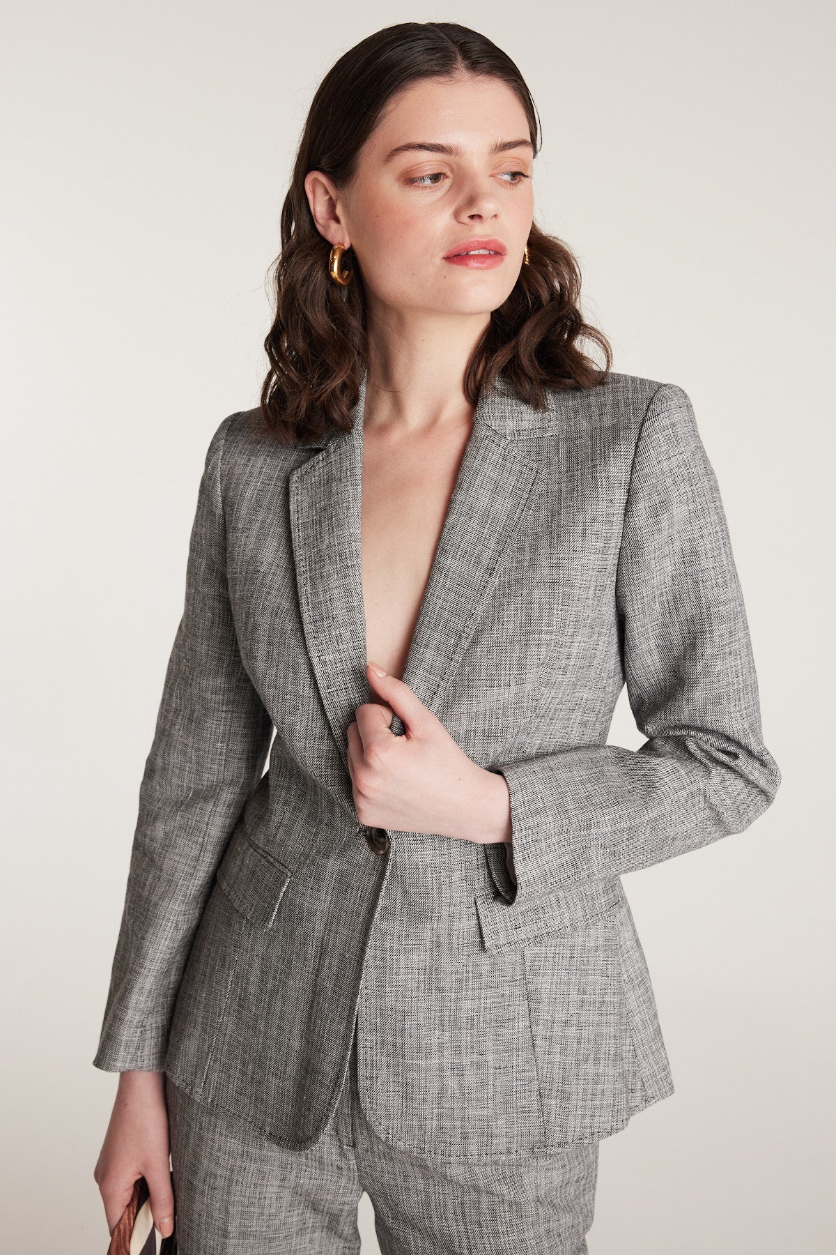 Tuscan Jacket - Black/White-Perri Cutten