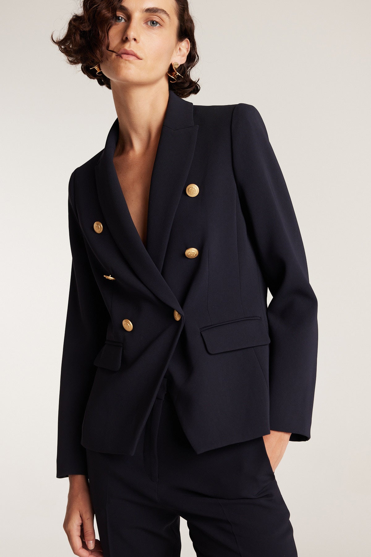 Britt Jacket - Navy-Perri Cutten