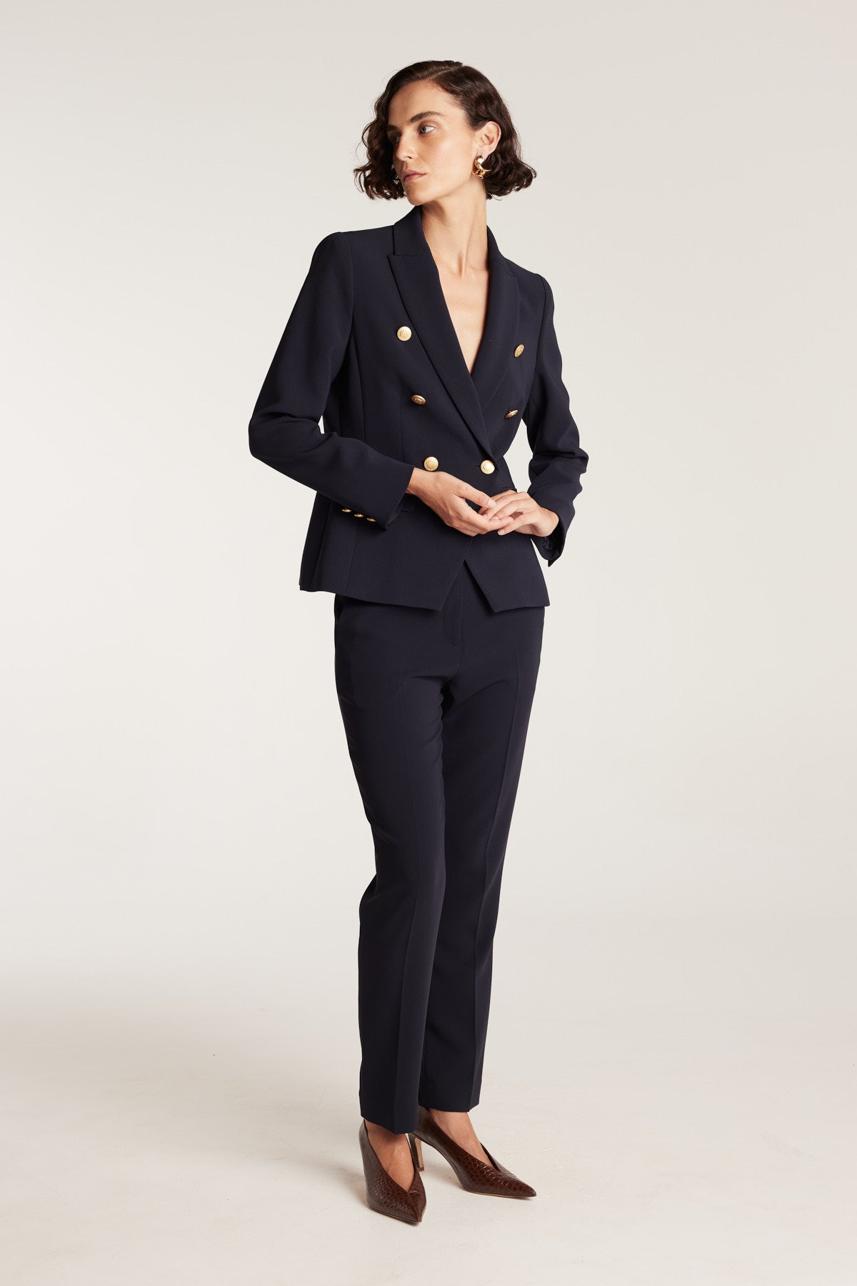 Britt Jacket - Navy-Perri Cutten