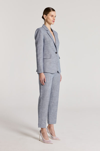 Hilda Jacket - Navy/White-Perri Cutten