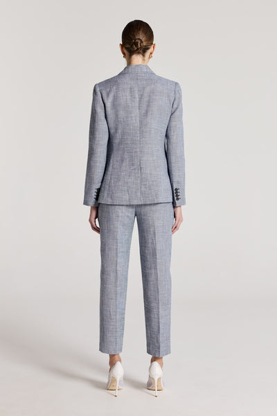 Hilda Jacket - Navy/White-Perri Cutten