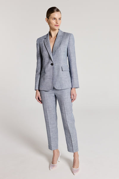 Hilda Jacket - Navy/White-Perri Cutten