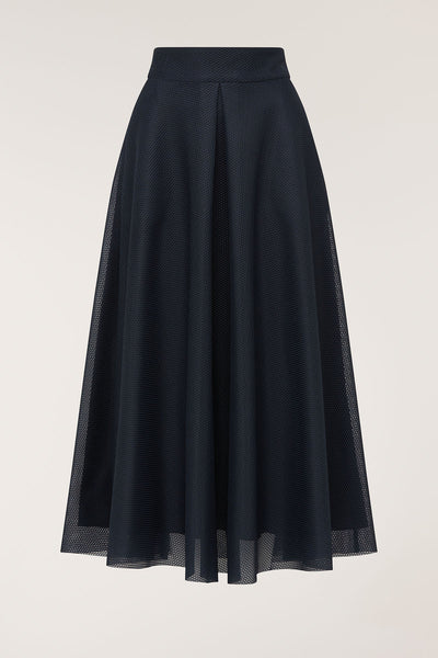 Statement Skirt - Navy-Perri Cutten