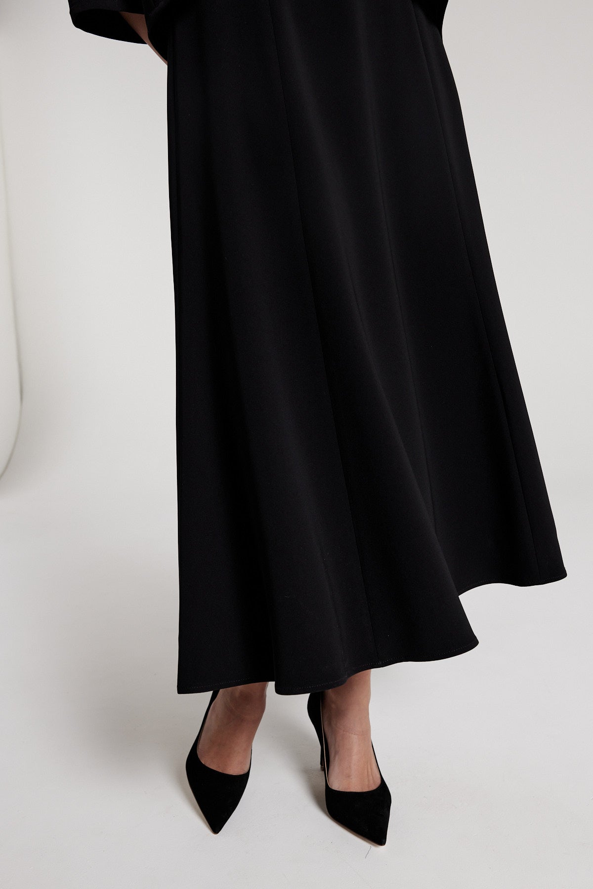 A line midi skirt queen shop
