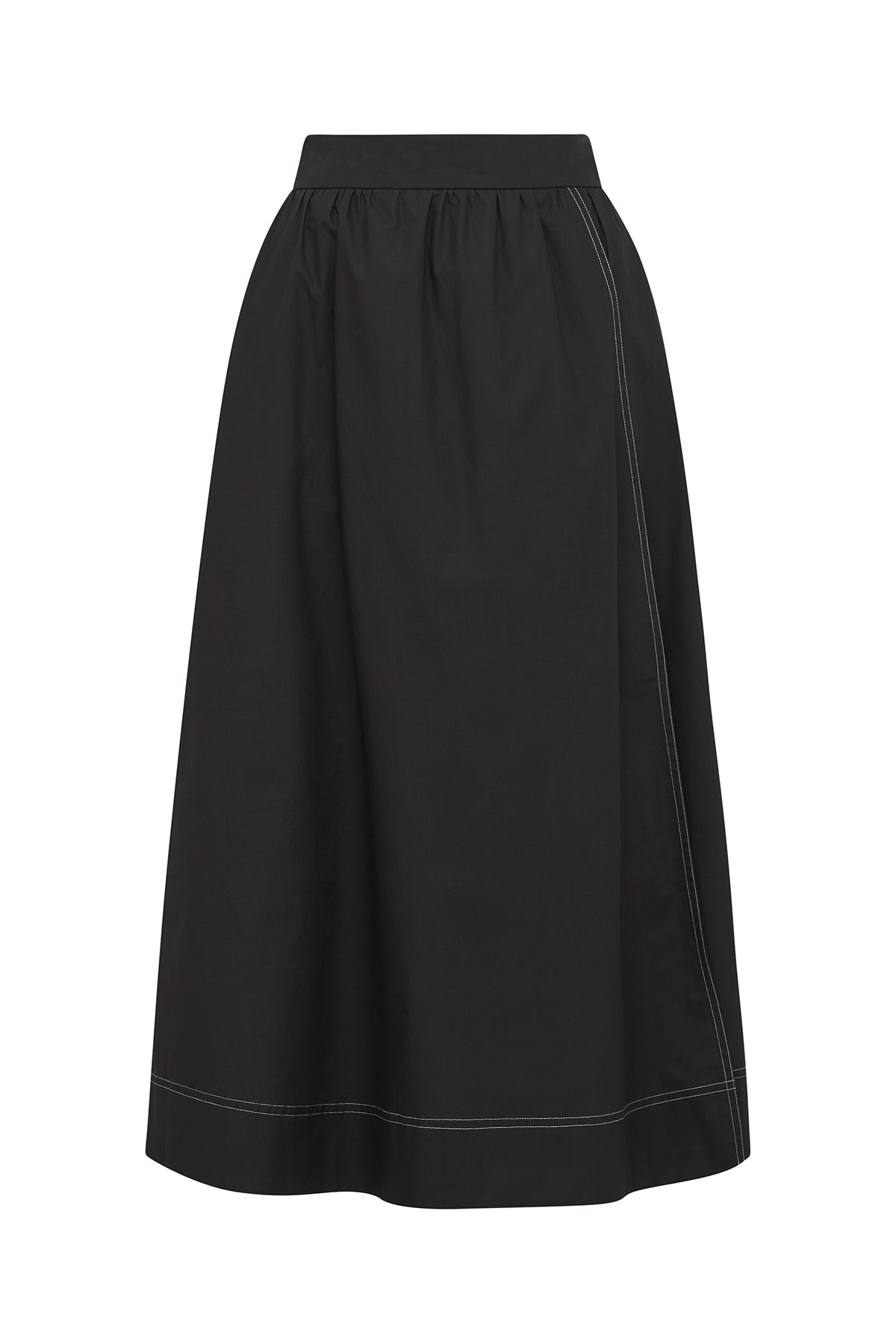 Jessa Maxi Skirt - Black-Perri Cutten