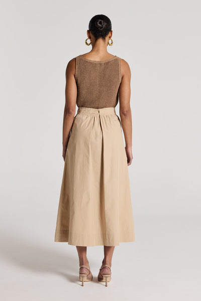 Jessa Maxi Skirt - Stone-Perri Cutten
