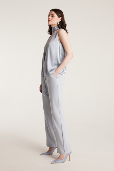 Manhattan Pant - Powder Blue-Perri Cutten