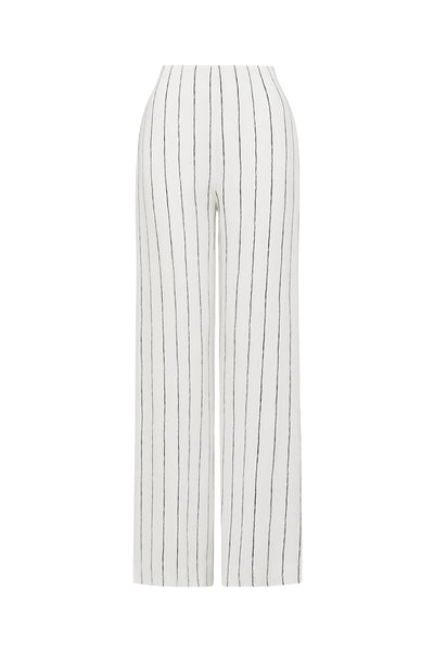 Cleo Pant - Ivory/Black-Perri Cutten
