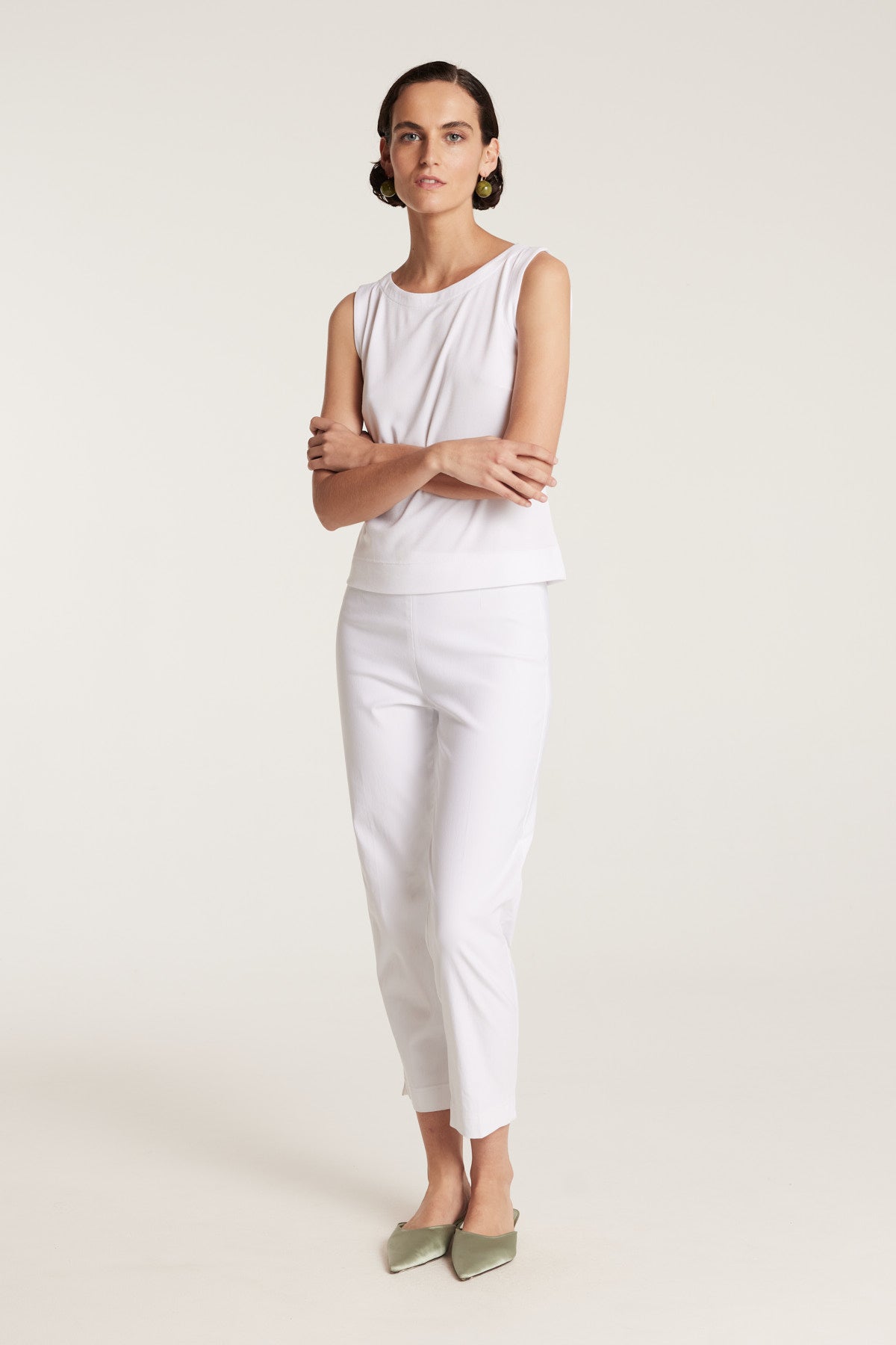Miller Pant - White-Perri Cutten