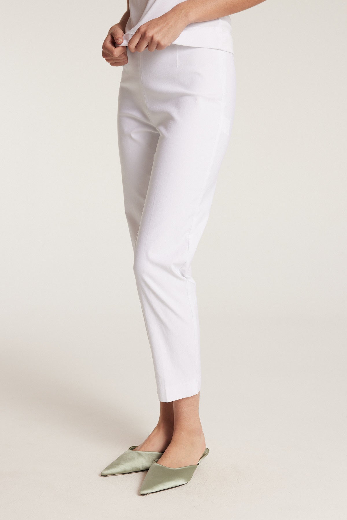 Miller Pant - White-Perri Cutten