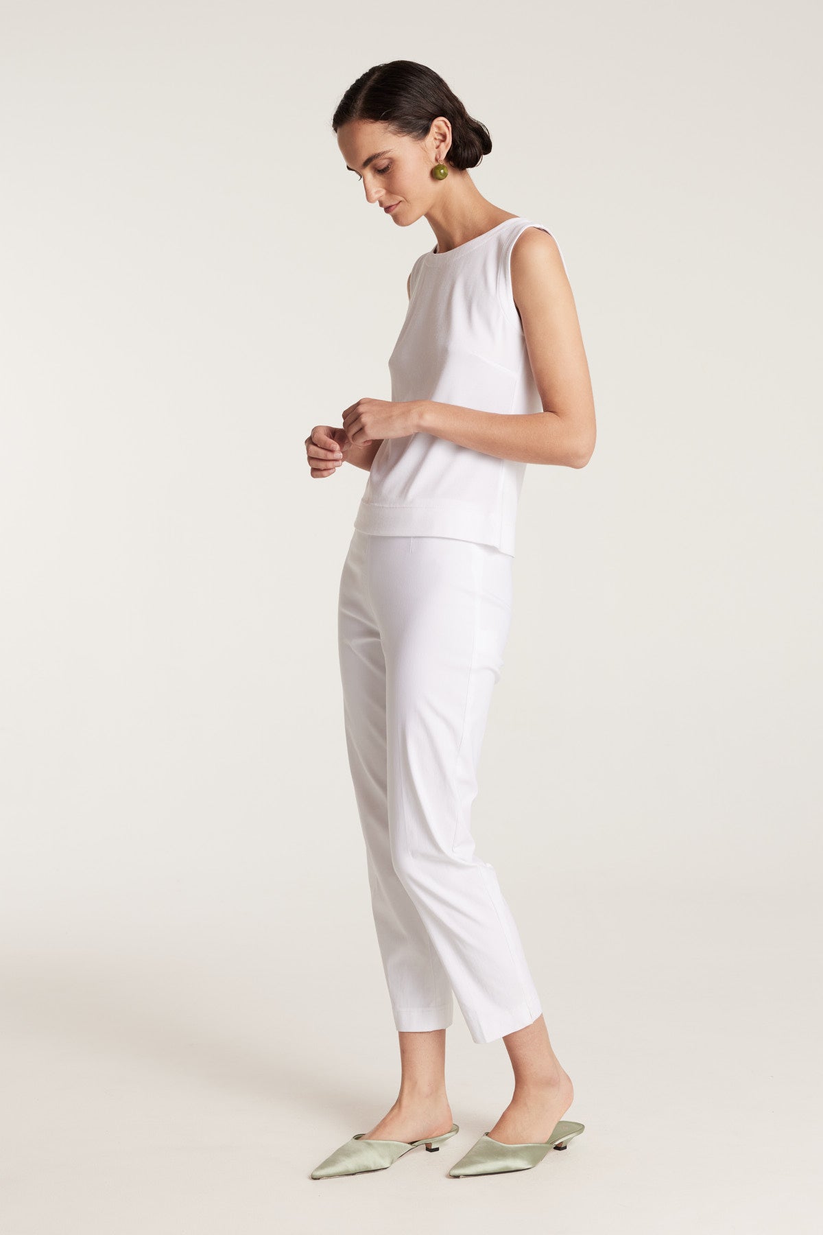Miller Pant - White-Perri Cutten