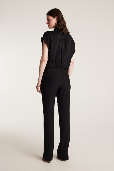 City Stretch Pant - Black-Perri Cutten