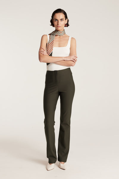 City Stretch Pant - Olive-Perri Cutten