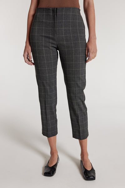 Roman Check Pant - Black/Neutral-Perri Cutten