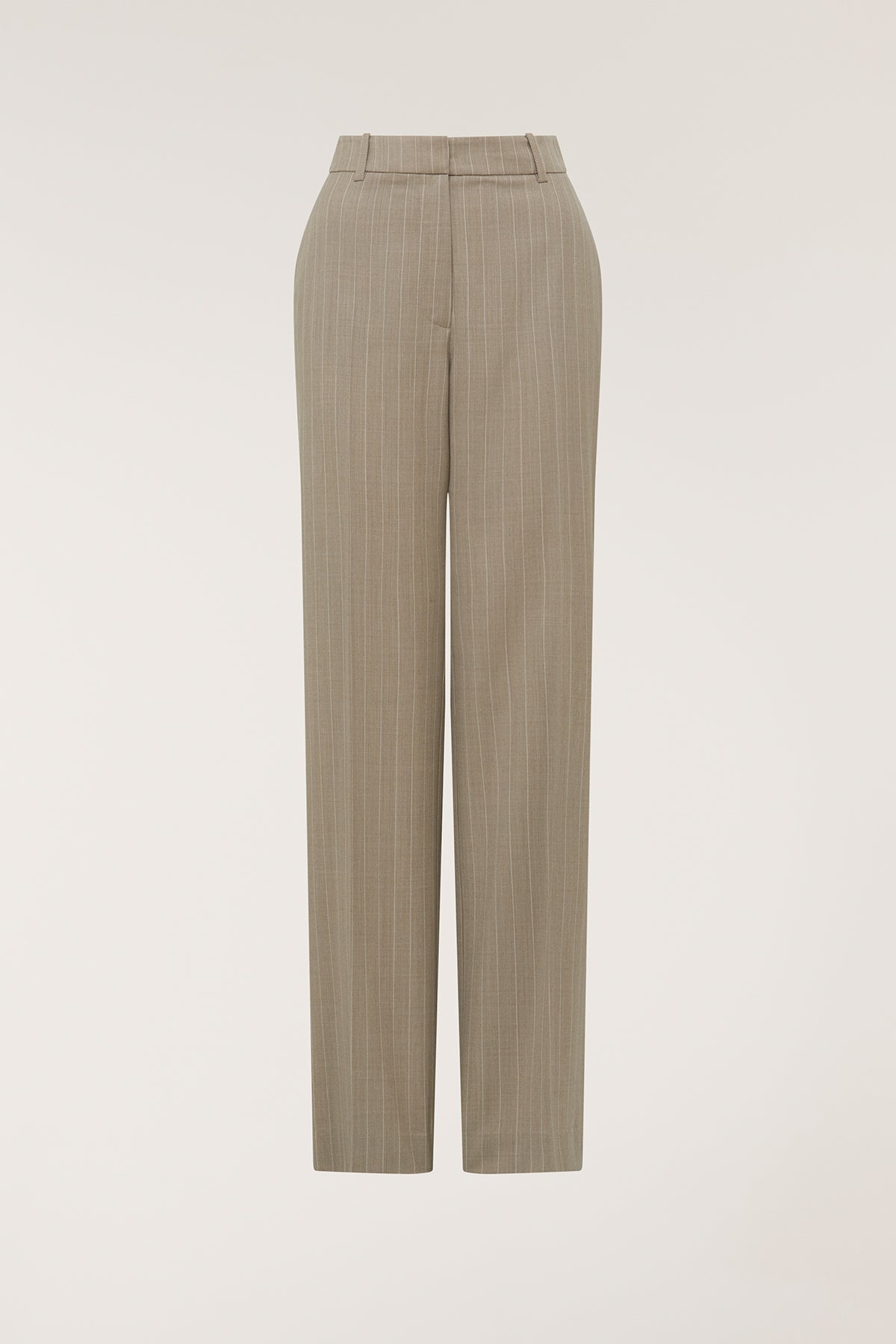 Pinstripe Pant - Tan-Perri Cutten