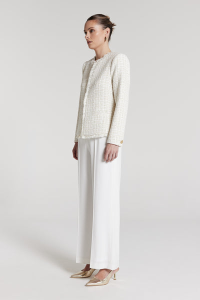 Giselle Pant - Ivory-Perri Cutten