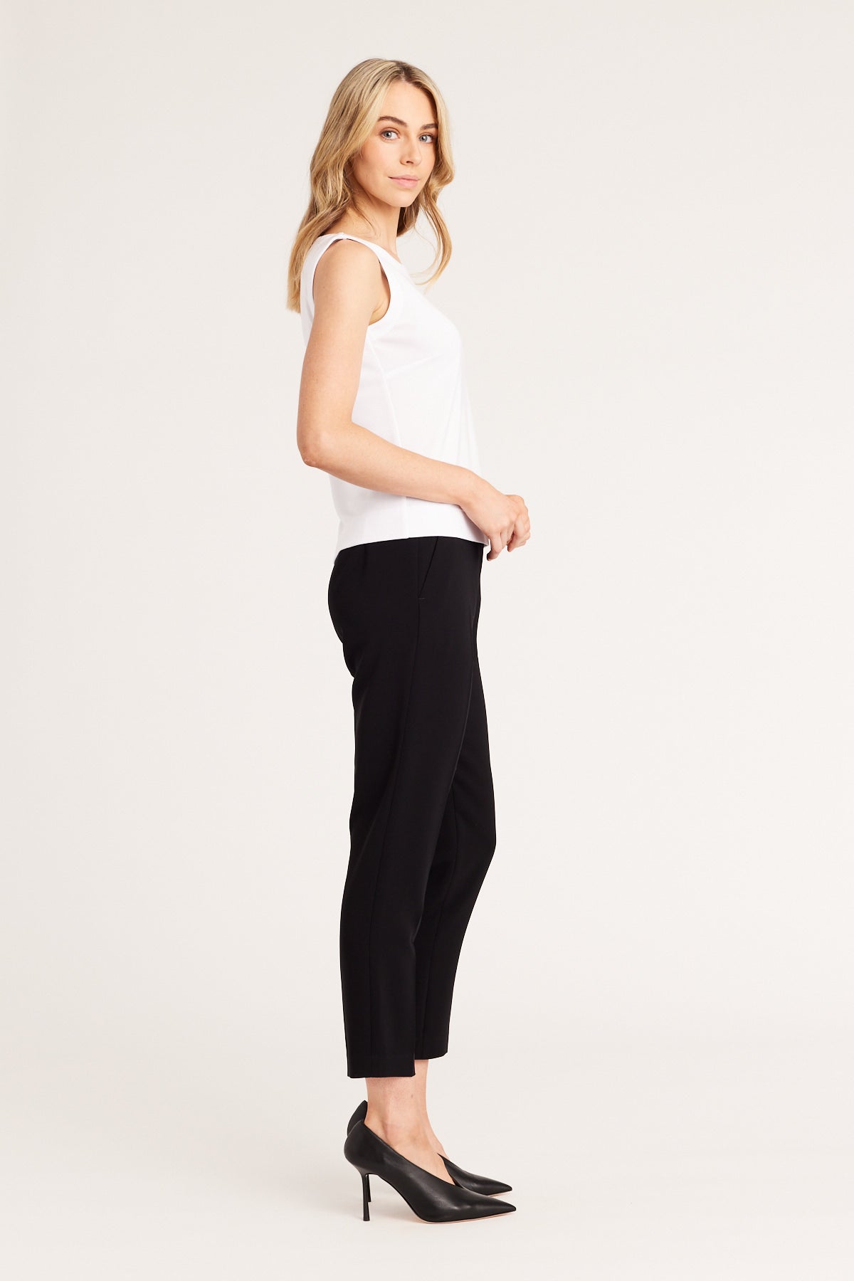 Roma Ponte Pant - Black-Perri Cutten